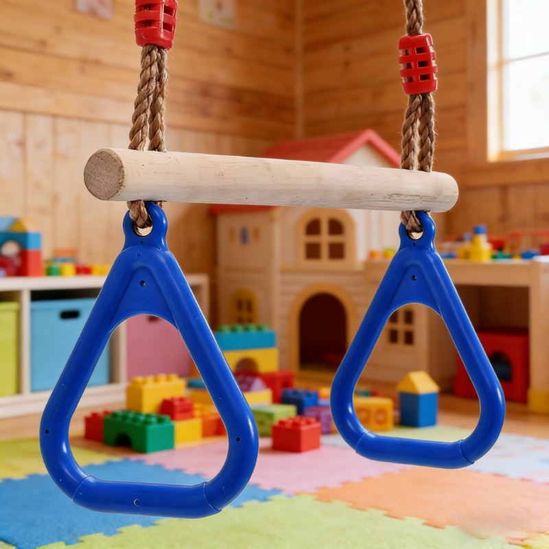 Kids Outdoor Swing - Kids Fitness Toys Adults Children Rings
