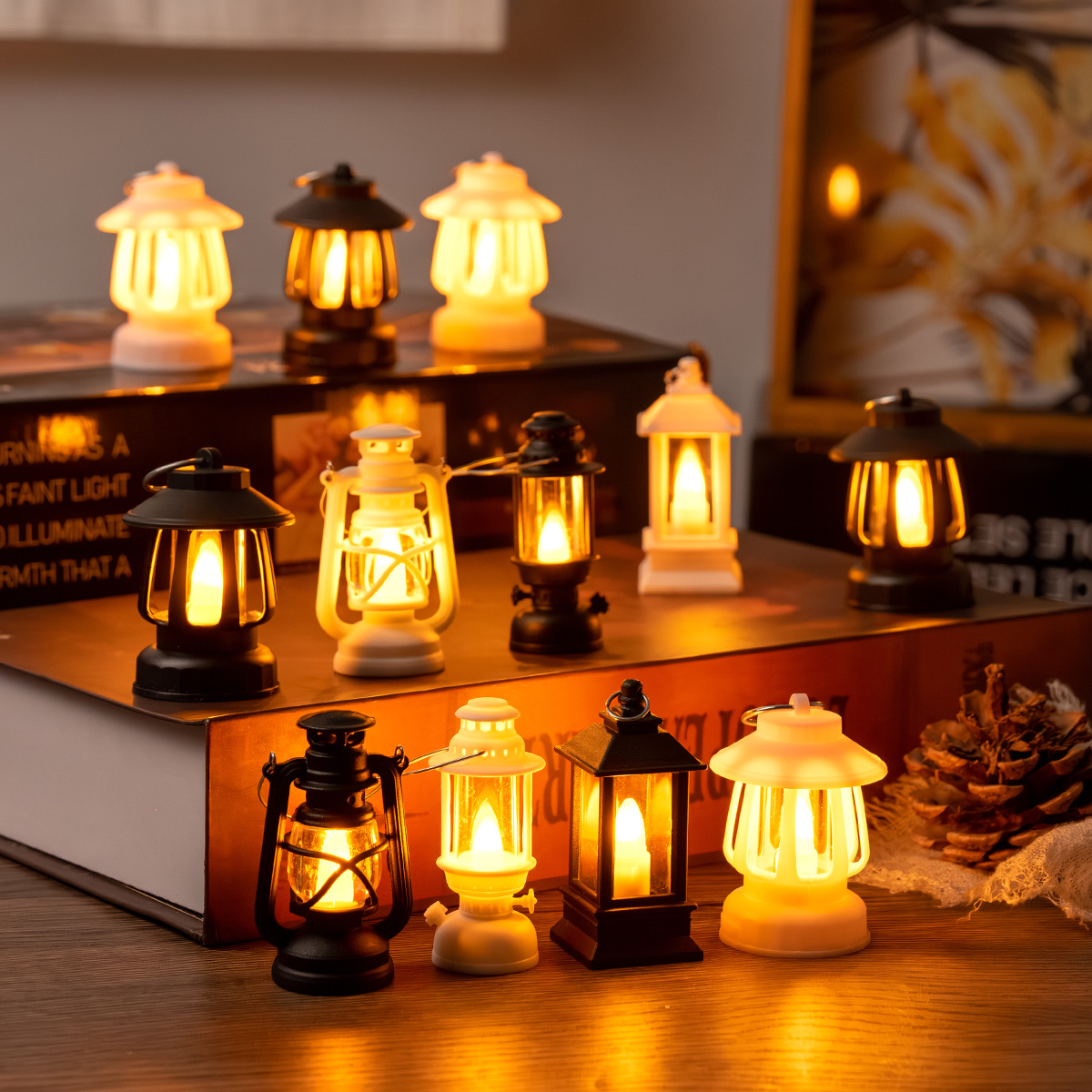 Kids Outdoor Cubby House - 6cm Mini Led Retro Glowing Pony