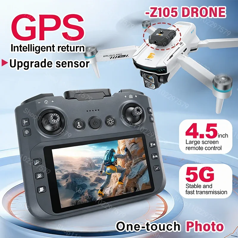 Kids Unique Outdoor Toys - Z105 Drone RC Quadcopter with Brushed