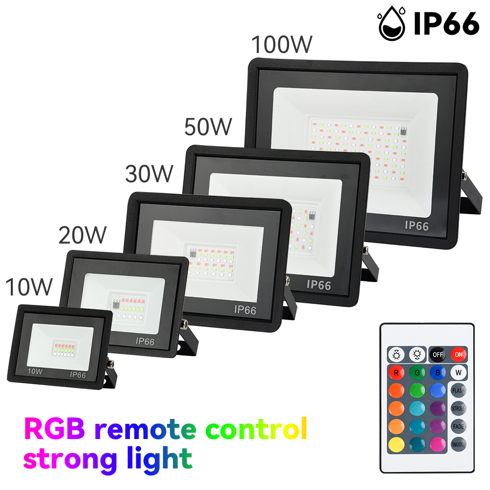 Balance Beam Outdoor - RGB Flood Light 100W 50W 30W