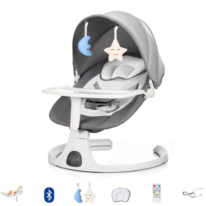 Kids Outdoor Lounge Chair - Baby Electric Rocking Chair Newborns Sleeping