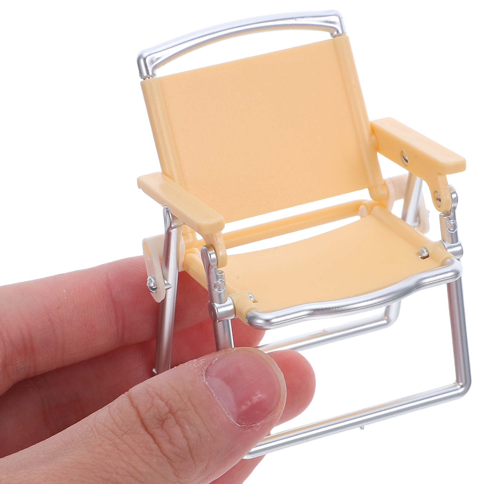 Kids Outdoor Folding Chair - 1Set Miniature Camping Furniture Folding Chairs