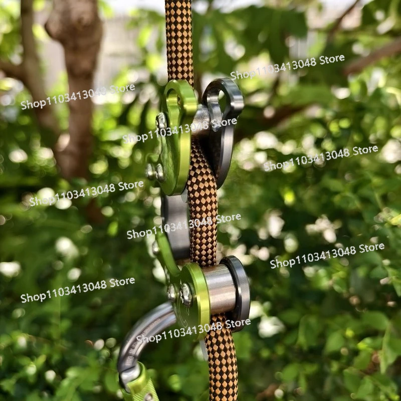 Kids Outdoor Activities - Eight Rings Climbing Tree Mechanical Grip