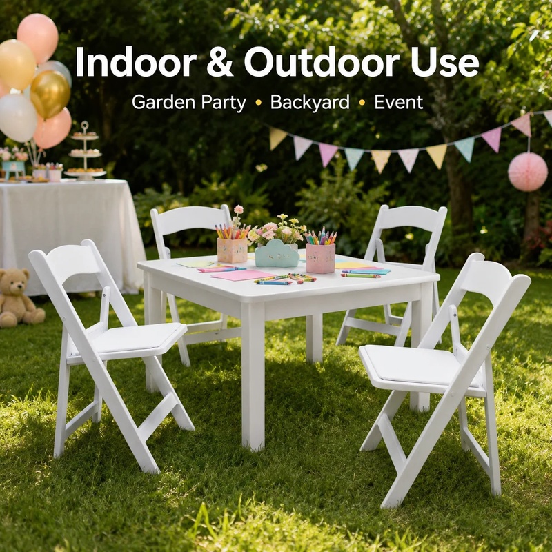 White Kids Plastic Foldable Ev - Kids Outdoor Folding Chair ulasan dan harga