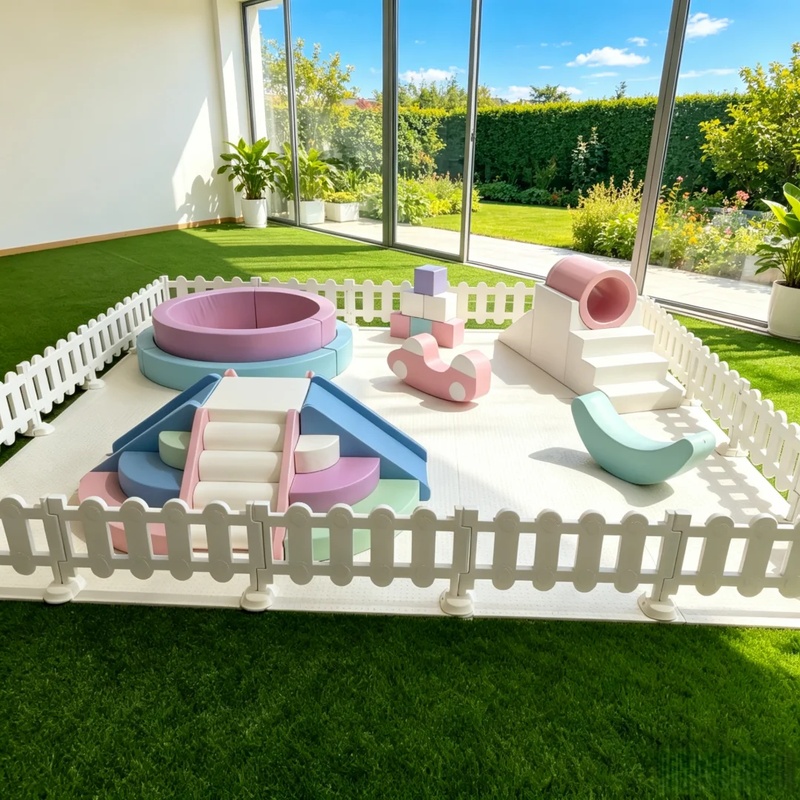 Soft Play Set Dreamy Pastel Cl - Kids Outdoor Slide Set ulasan dan harga