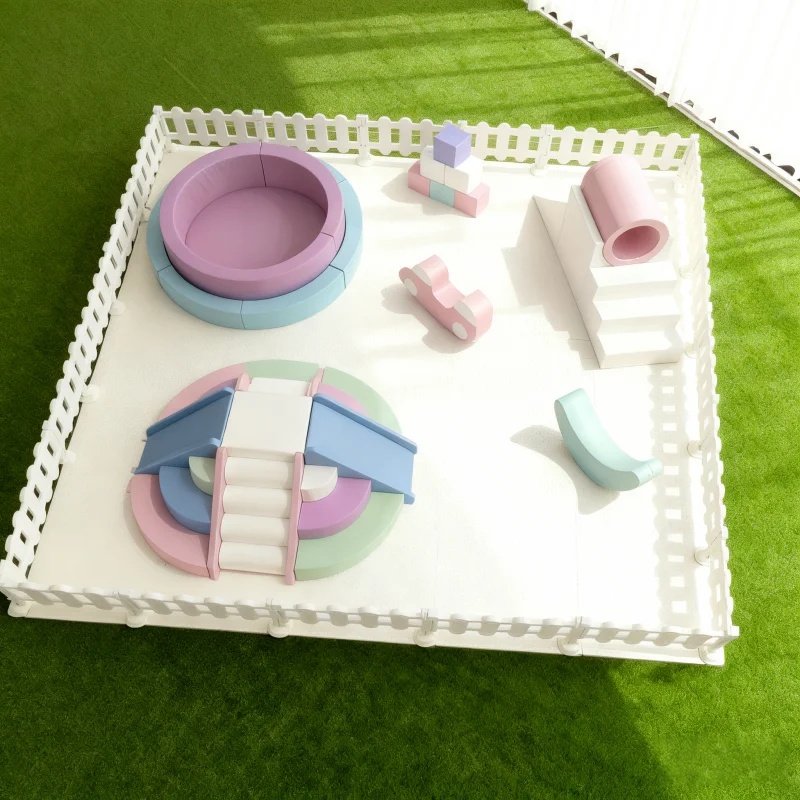 Soft Play Set Dreamy Pastel Cl - Kids Outdoor Slide Set ulasan dan harga