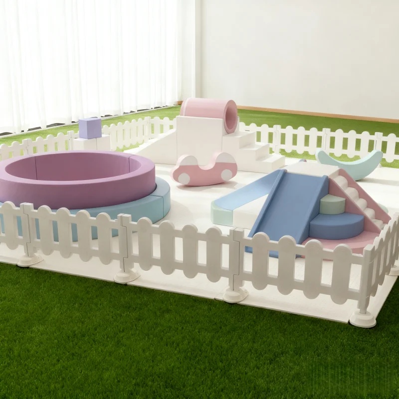 Soft Play Set Dreamy Pastel Cl - Kids Outdoor Slide Set ulasan dan harga