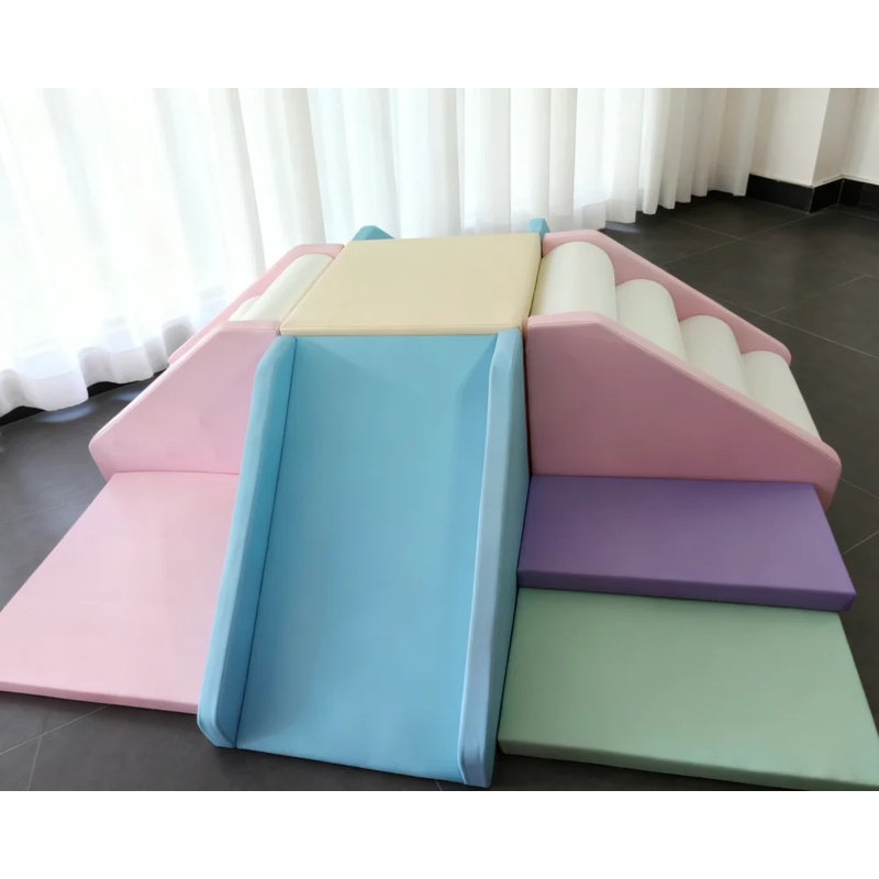Soft Play Set Dreamy Pastel Cl - Kids Outdoor Slide Set ulasan dan harga