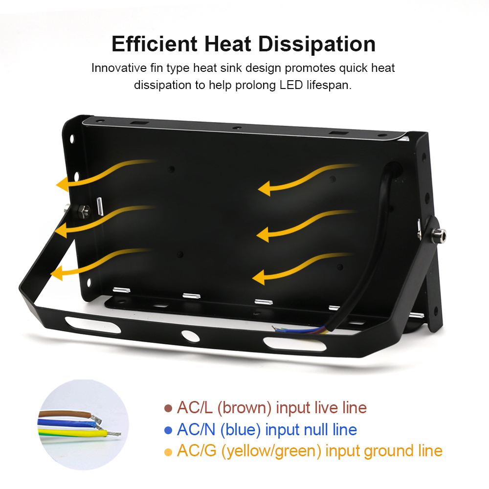 50W 100W 150W Led Flood Light  - Balance Beam Outdoor ulasan dan harga