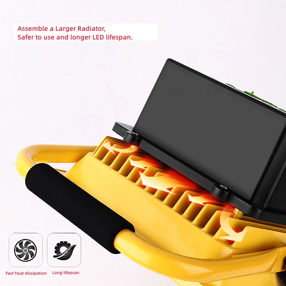LED Strong Charging Floodlight - Balance Beam Outdoor ulasan dan harga