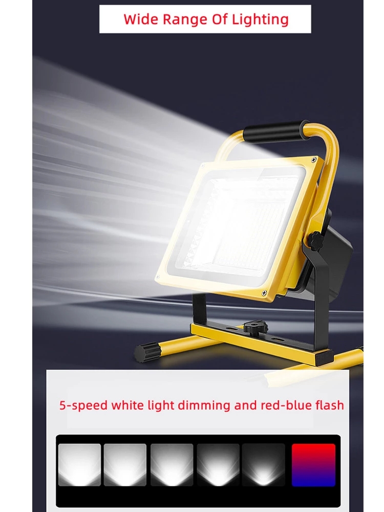 LED Strong Charging Floodlight - Balance Beam Outdoor ulasan dan harga