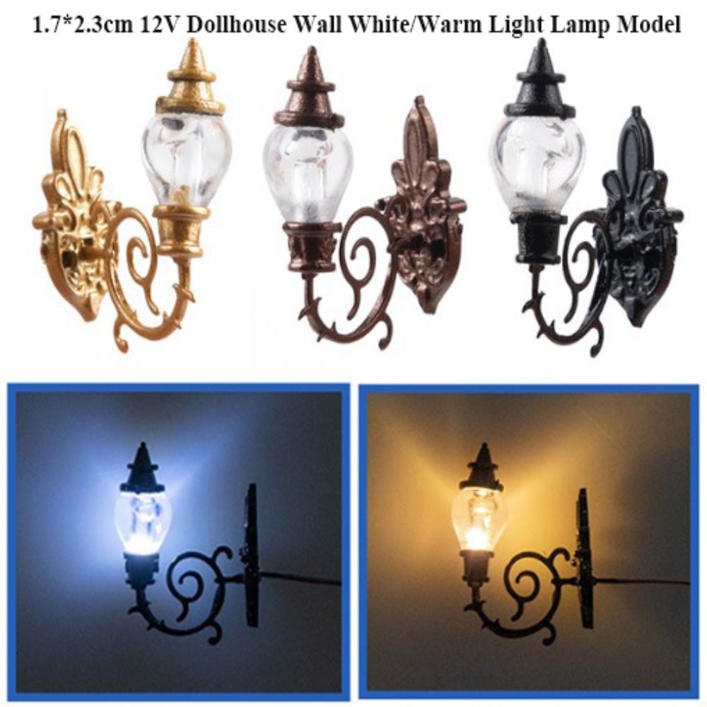 1.7*2.3cm Dollhouse Wall Lamp  - Kids Outdoor Cubby House ulasan dan harga