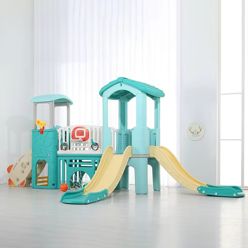 Baby Plastic Playhouses Childr - Kids Outdoor Slide Set ulasan dan harga