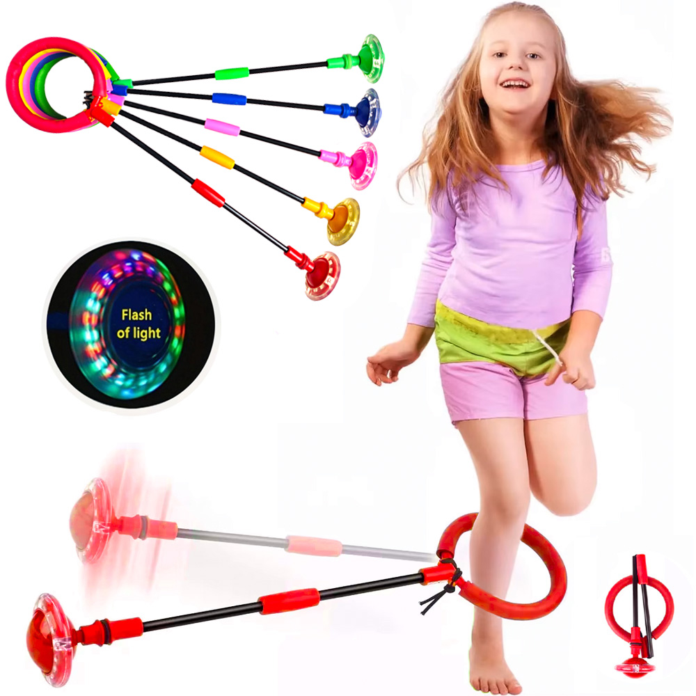 Flash Jumping Rope Ball Kids O - Kids Outdoor Swing ulasan dan harga
