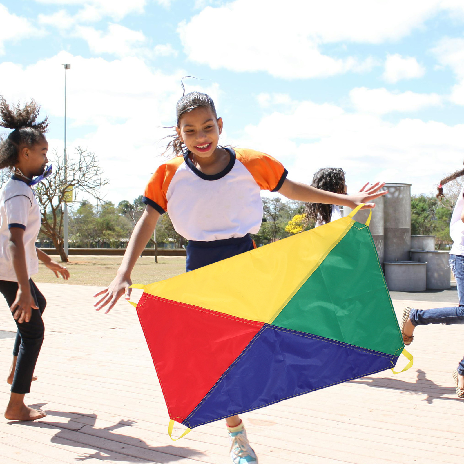 Rainbow Parachute Play Set for - Kids Outdoor Activities ulasan dan harga