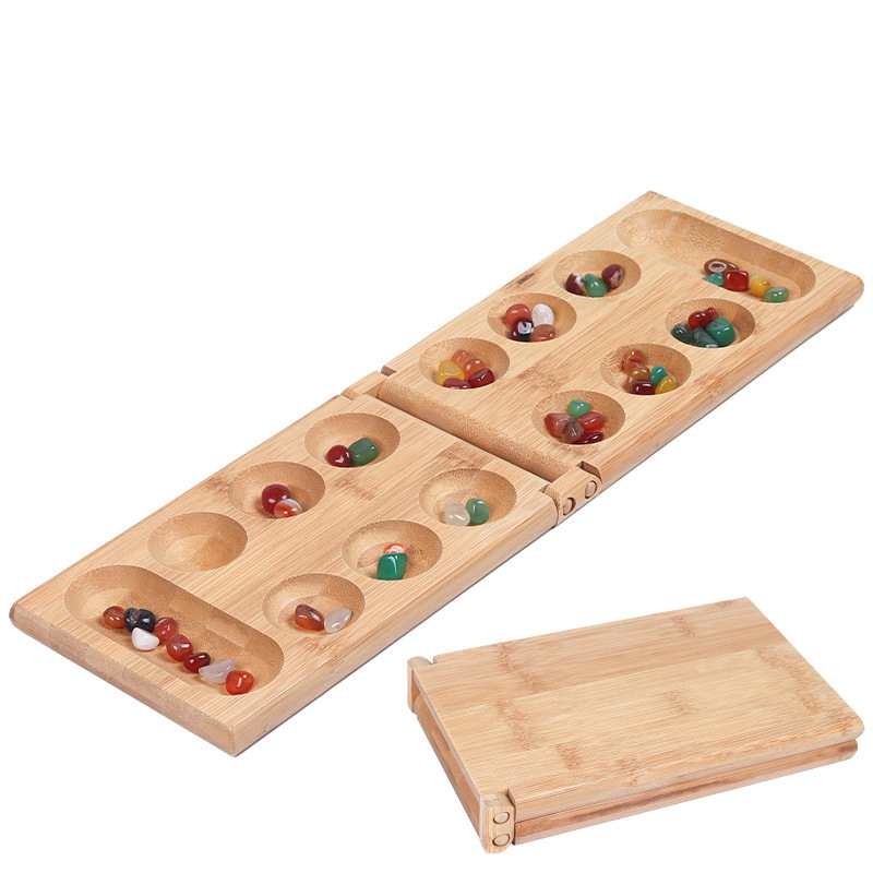 Riverstones & Bamboo Foldable  - Kids Outdoor Wooden Table ulasan dan harga