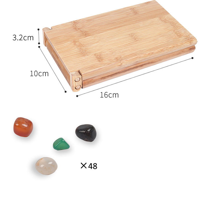 Riverstones & Bamboo Foldable  - Kids Outdoor Wooden Table ulasan dan harga