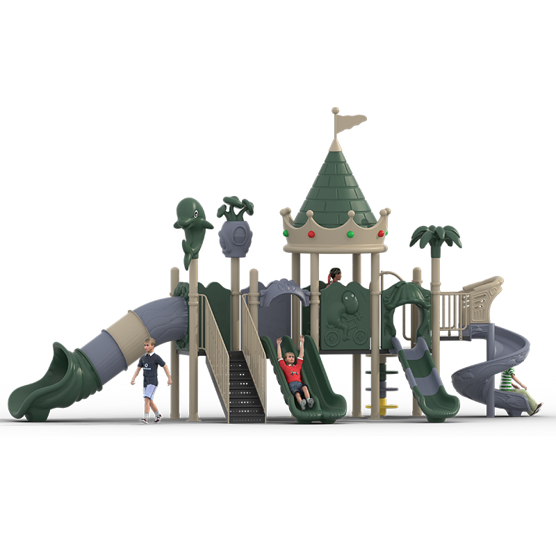 EO-Castle Theme Kids Outdoor P - Kids Outdoor Yard Equipment ulasan dan harga