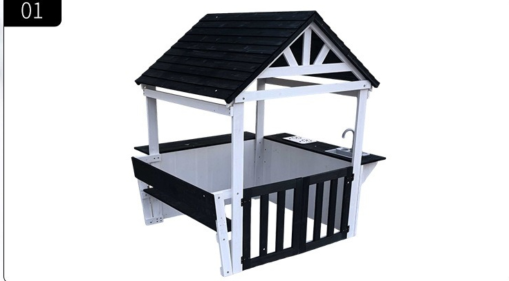 Outdoor Garden Wooden Kids Rol - Kids Outdoor Cubby House ulasan dan harga
