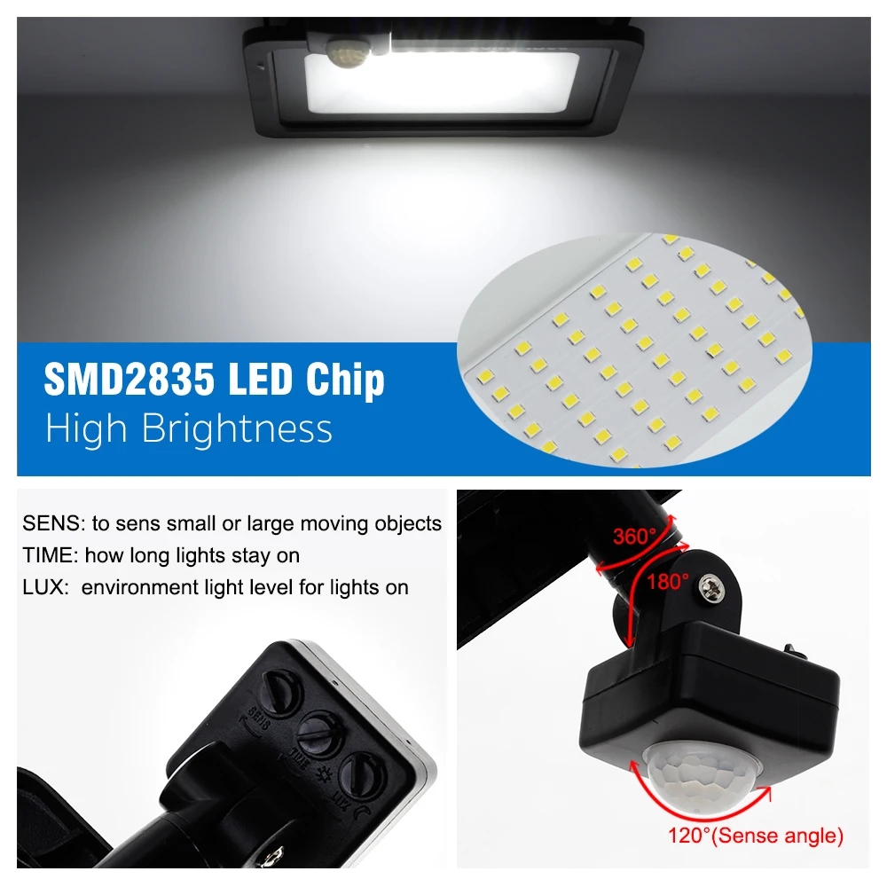 LED Floodlight PIR Motion Sens - Balance Beam Outdoor ulasan dan harga