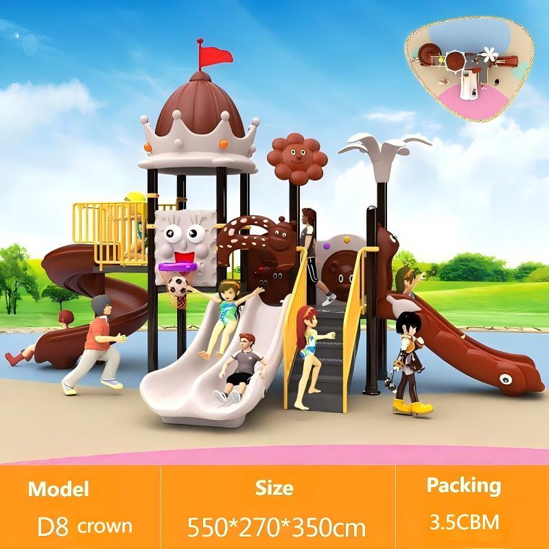 1-3 Years Steel & Plastic Swin - Kids Outdoor Slide Set ulasan dan harga