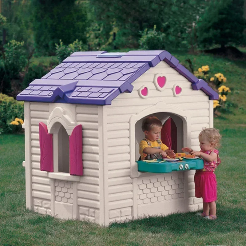 toys cottage house used mushro - Kids Outdoor Cubby House ulasan dan harga