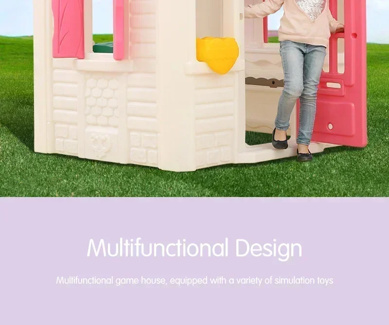 toys cottage house used mushro - Kids Outdoor Cubby House ulasan dan harga