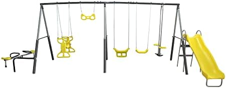 Sun Playground Metal A Fe Kids - Kids Outdoor Slide Set ulasan dan harga