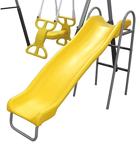 Sun Playground Metal A Fe Kids - Kids Outdoor Slide Set ulasan dan harga