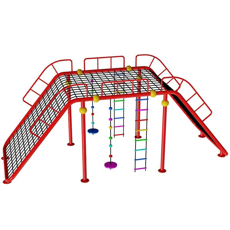 &Custom Plastic Rope Net Climb - Kids Outdoor Yard Equipment ulasan dan harga