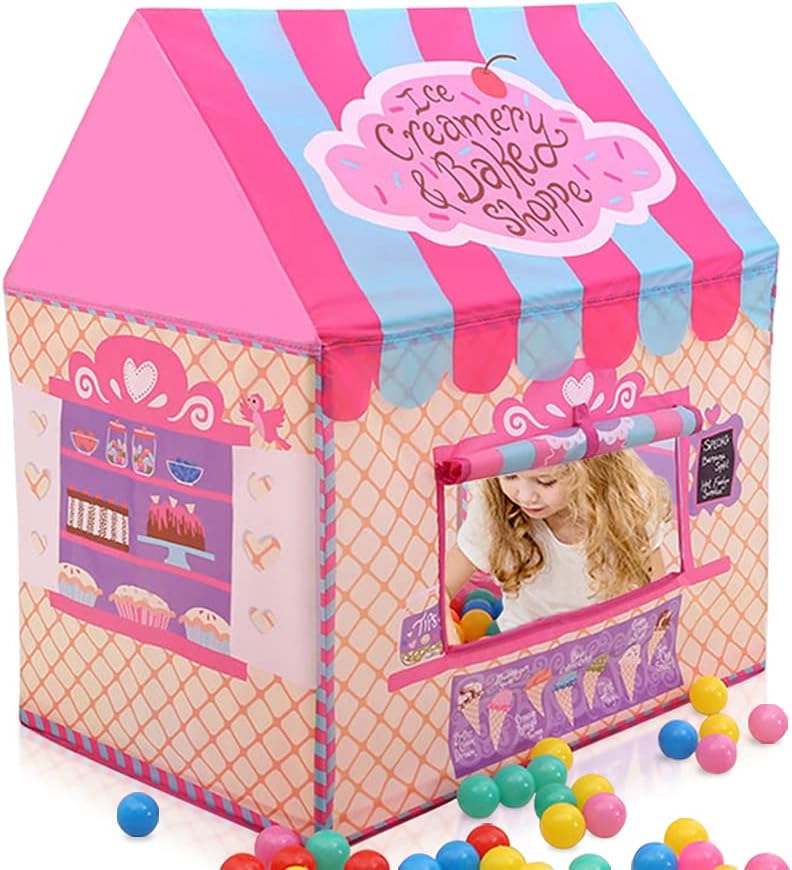 Boys Girls Toys Children Indoo - Outdoor Tent Playhouse ulasan dan harga