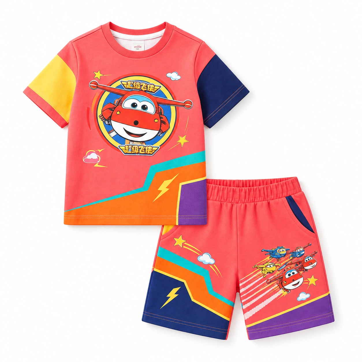 Super Wings Kids T Shirt Short - Kids Outdoor Fort ulasan dan harga