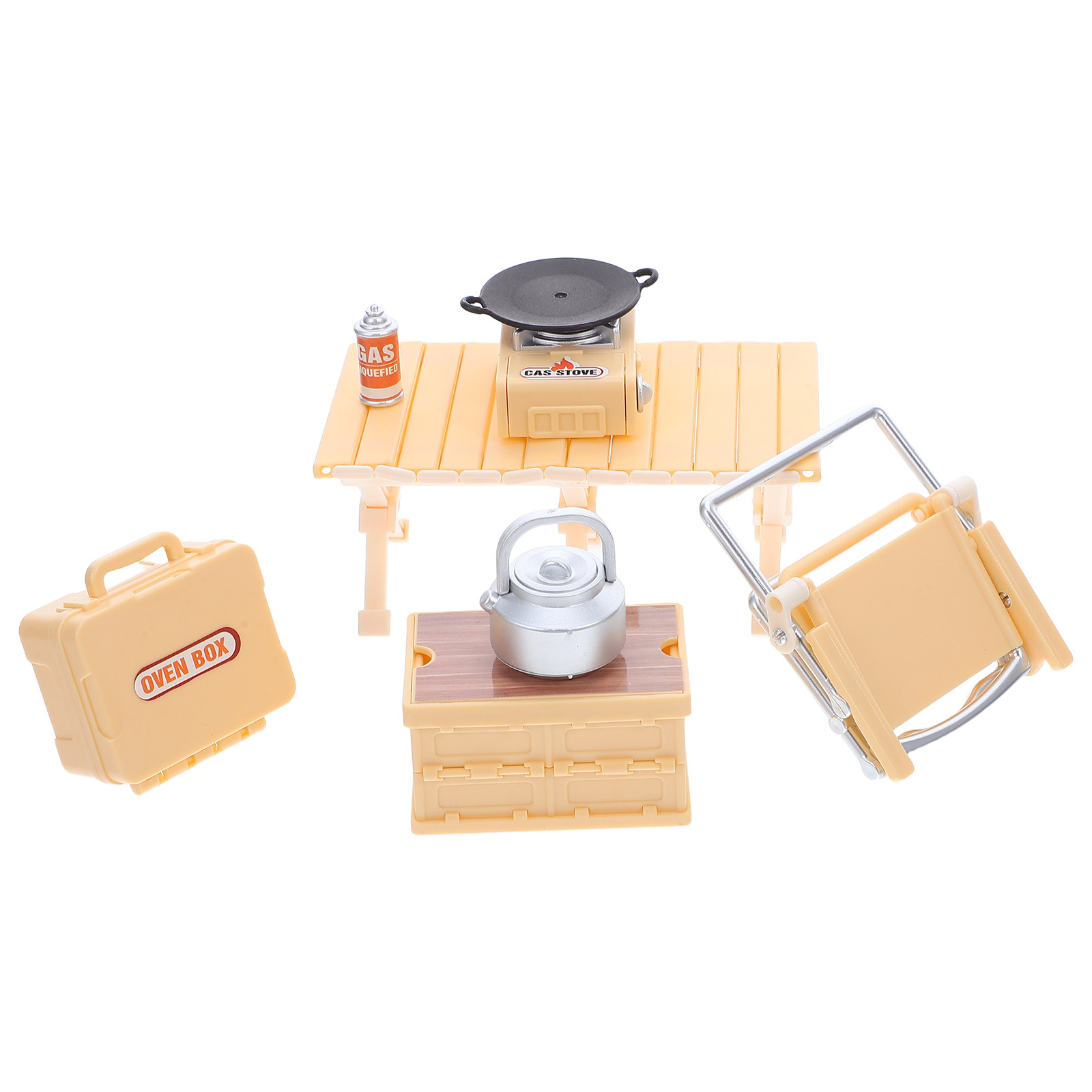 1Set Miniature Camping Furnitu - Kids Outdoor Folding Chair ulasan dan harga