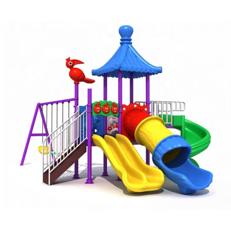 Wholesale Low Price Outdoor Am - Kids Outdoor Slide Set ulasan dan harga
