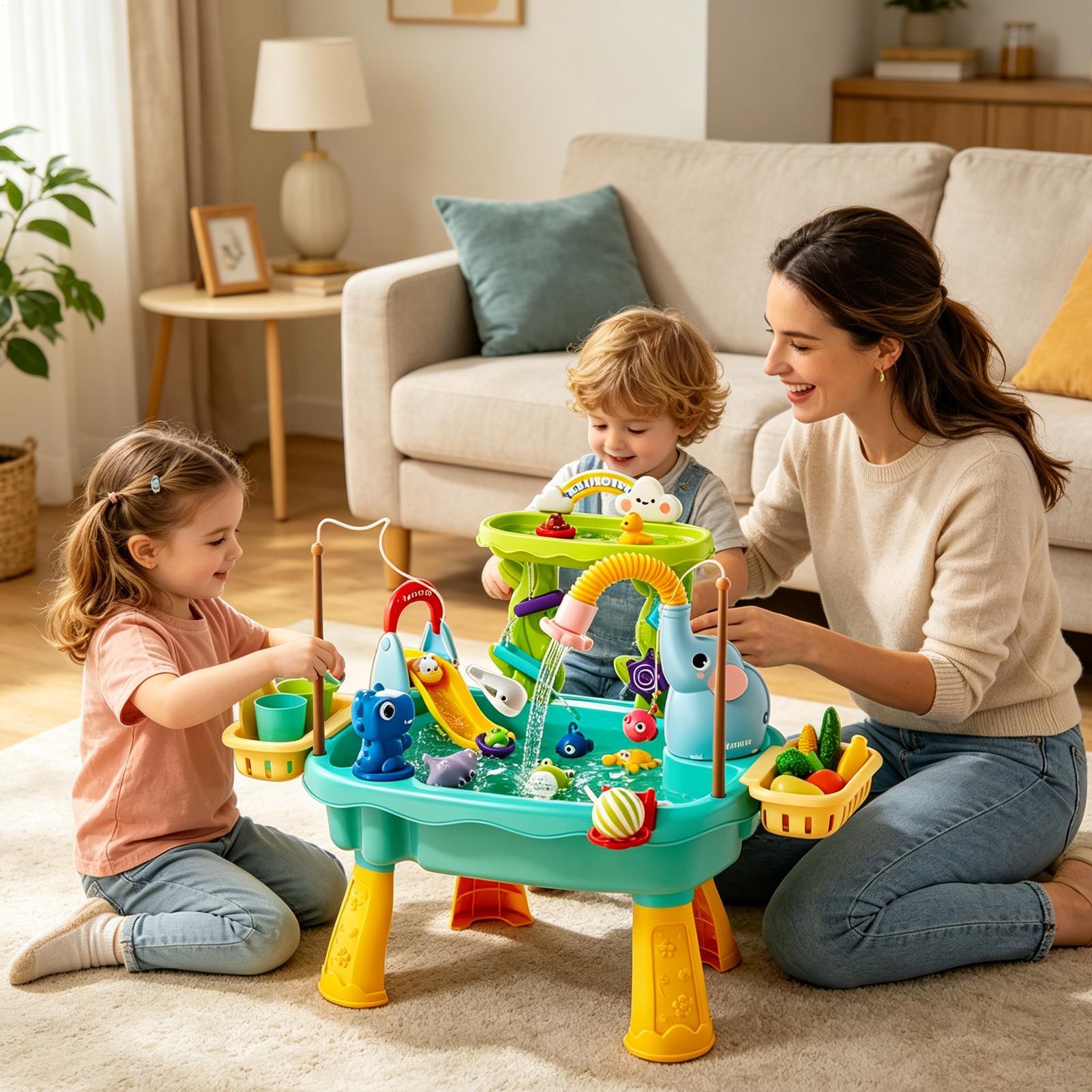 Kids Toddler Water Table Kitch - Kids Outdoor Sensory Table ulasan dan harga