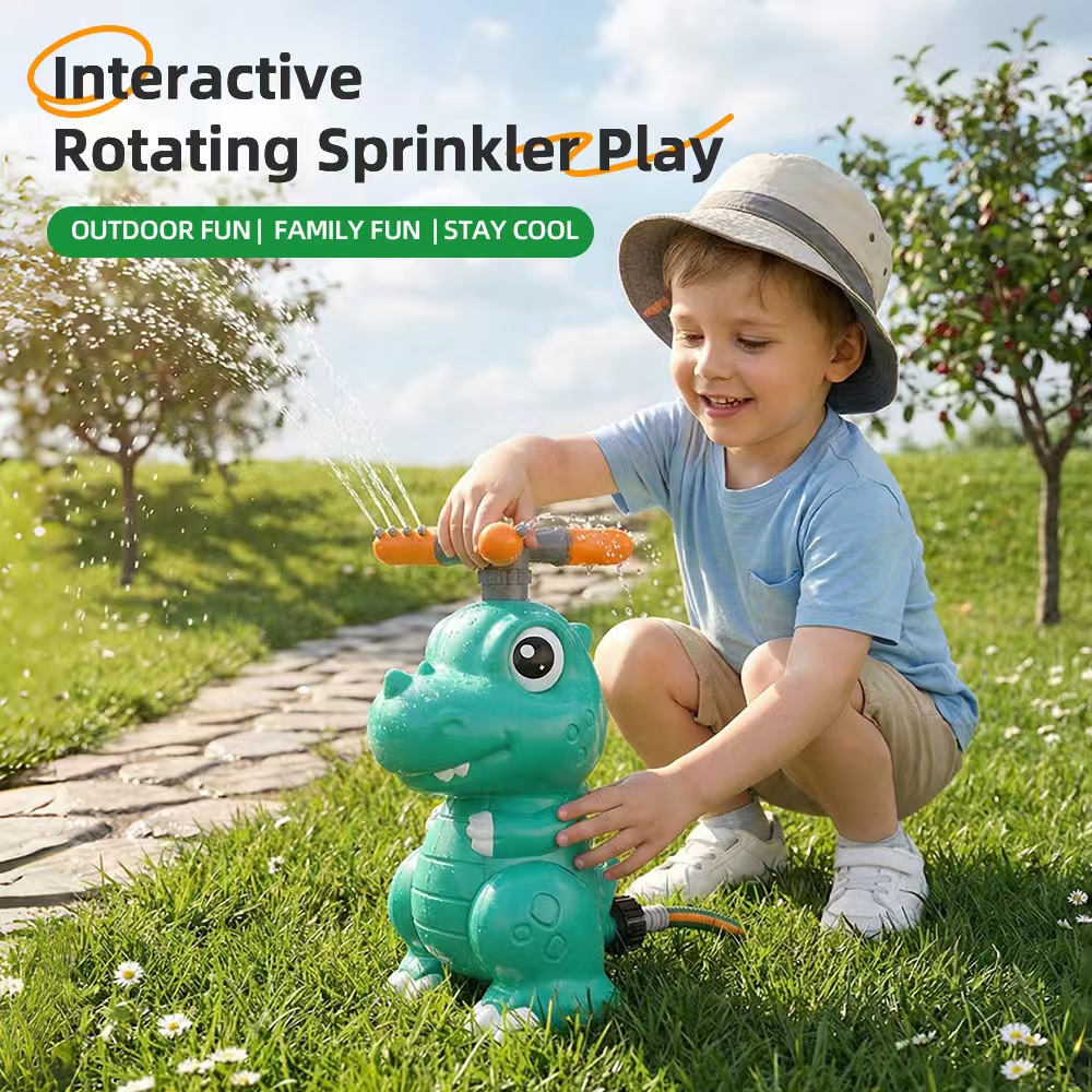Cartoon Crocodile Summer Sprin - Kids Outdoor Yard Equipment ulasan dan harga