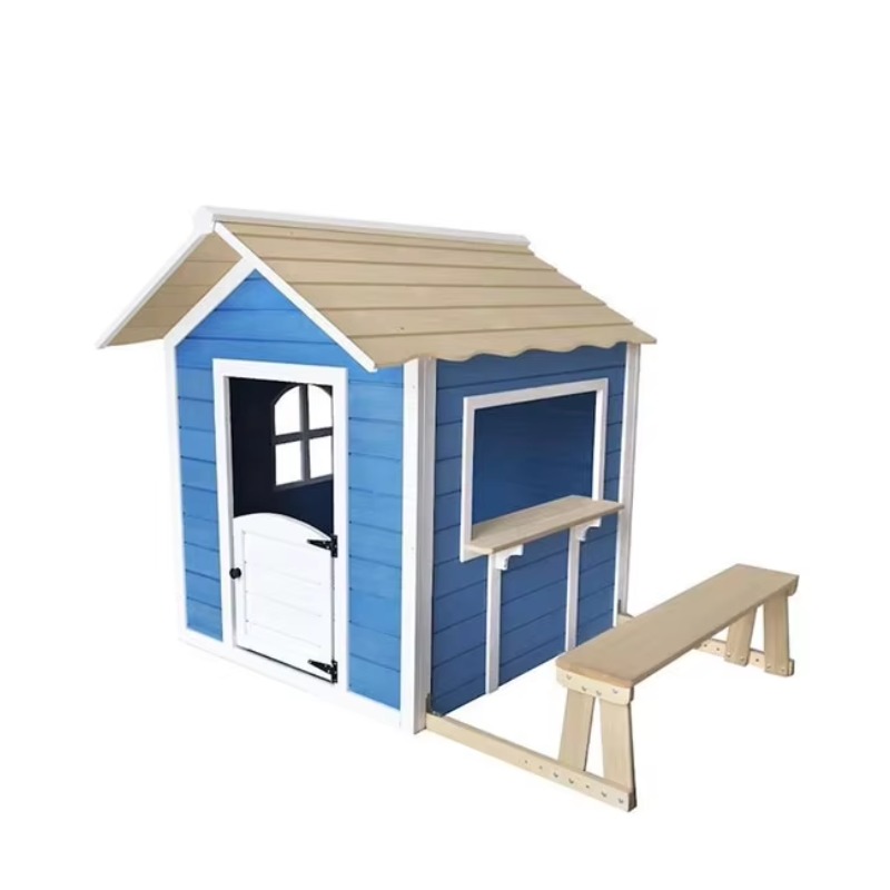 Outdoor Fashion Wooden Childre - Kids Outdoor Cubby House ulasan dan harga