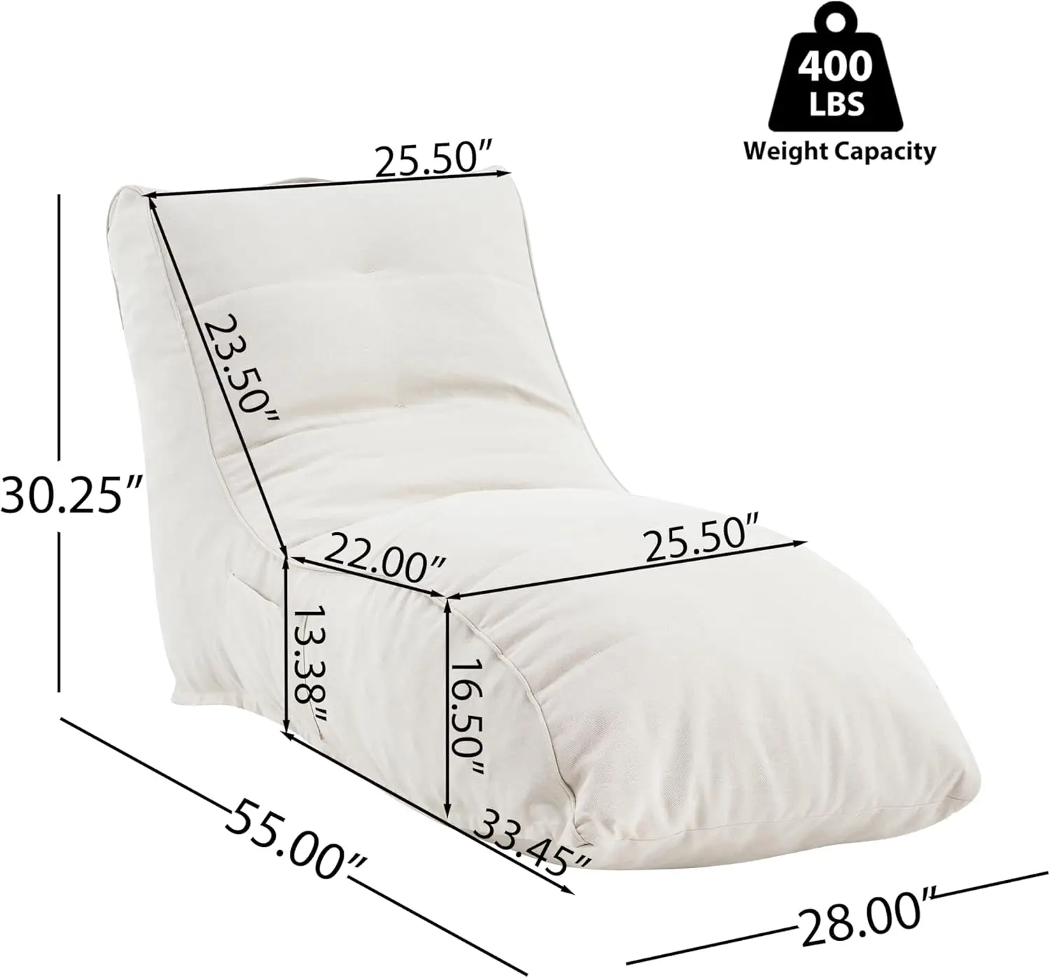 Ethel Outdoor Bean Bag Chair,  - Kids Outdoor Lounge Chair ulasan dan harga