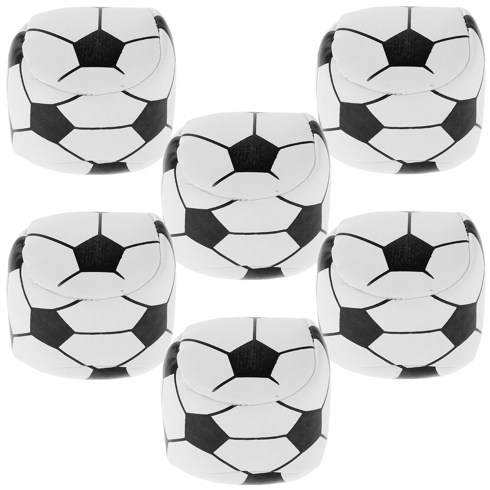 6Pcs Soccer Bean Bags Corn Hol - Kids Outdoor Activities ulasan dan harga