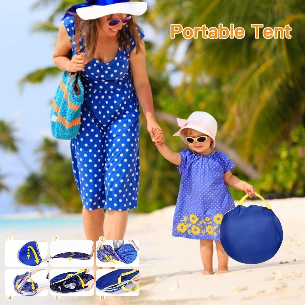 Rocket Ship Kids Tent Pop Up P - Outdoor Tent Playhouse ulasan dan harga