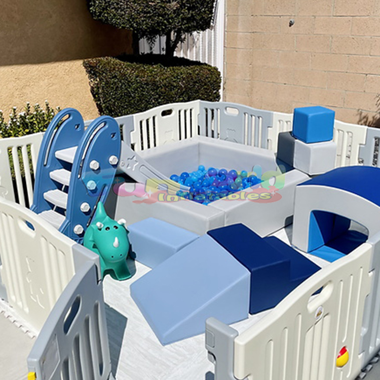 Baby PlaypeIndoor/Outdoor Soft - Kids Outdoor Slide Set ulasan dan harga
