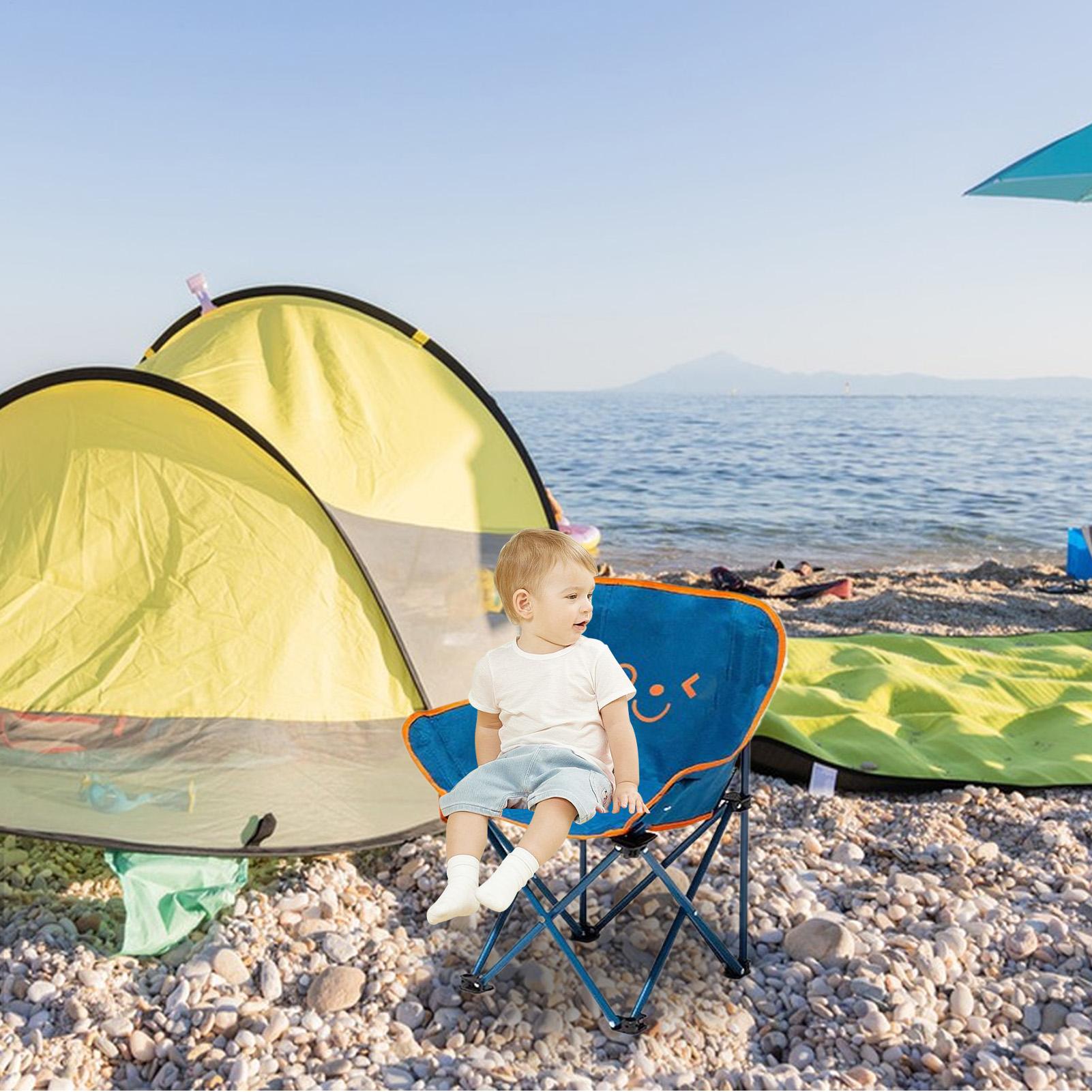 Kids Camping Chair Kids Oxford - Kids Outdoor Folding Chair ulasan dan harga