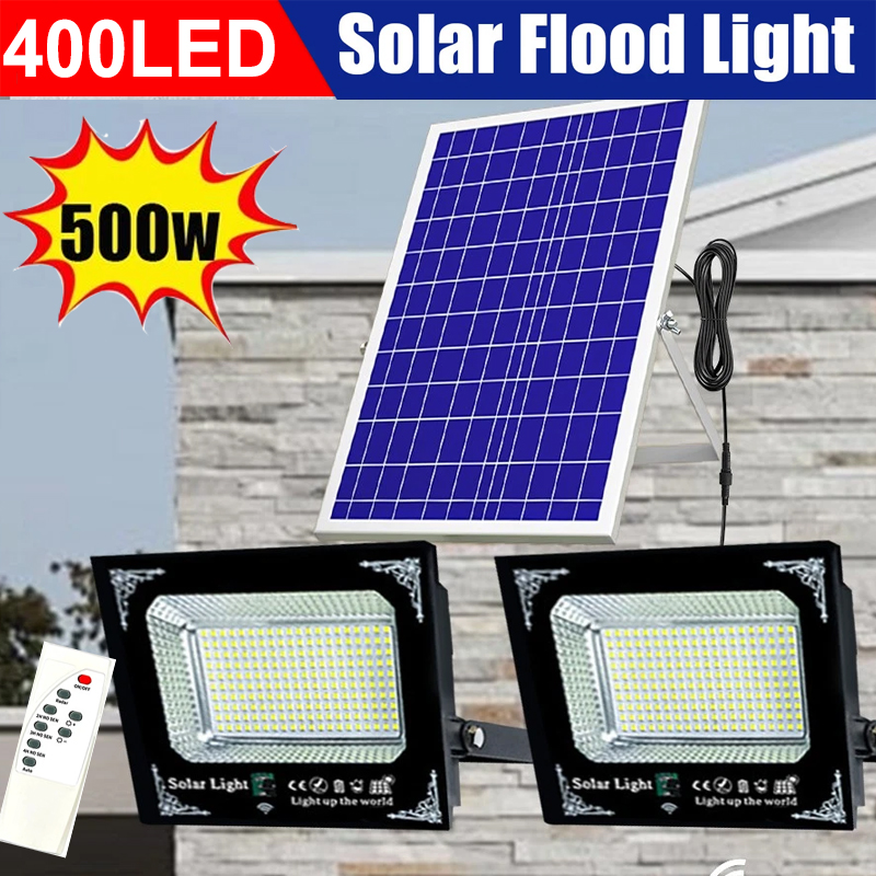 500W Led Solar Light High Brig - Balance Beam Outdoor ulasan dan harga