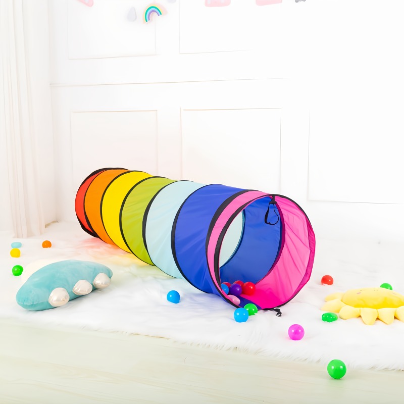 Colorful Crawl Tunnel Breathab - Outdoor Tent Playhouse ulasan dan harga